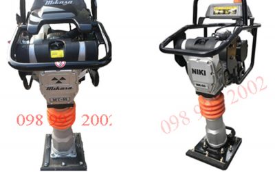 So sánh máy đầm cóc Mikasa MT55 và máy đầm cóc Niki NK55