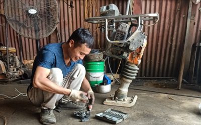 Hướng dẫn khắc phục máy đầm cóc không nổ