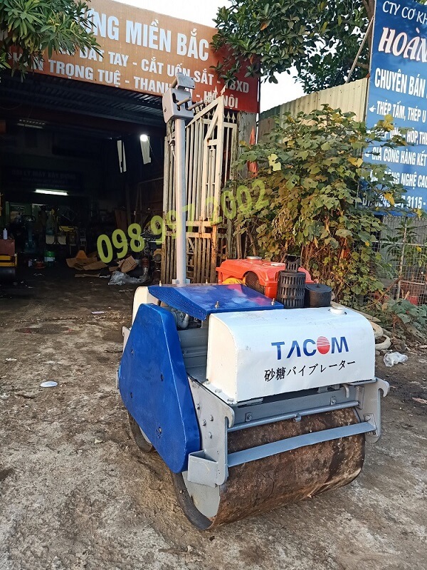 máy lu dắt tay Tacom 1000Kg