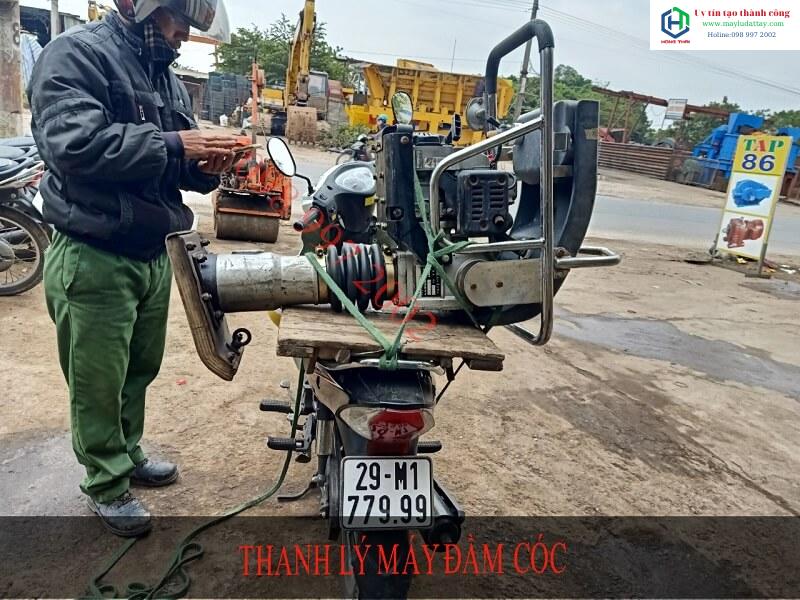 Thanh lý máy đầm cóc