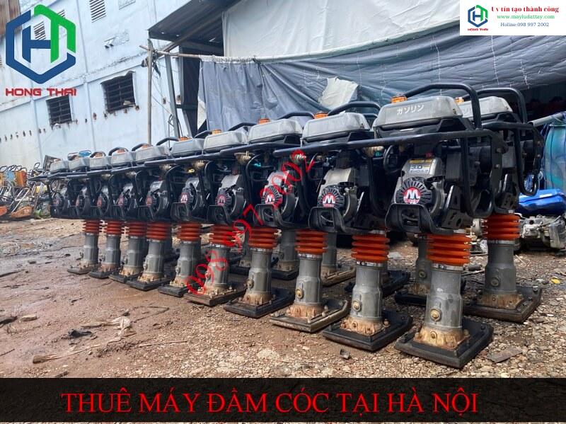 cho thuê máy đầm cóc tại Hà Nội