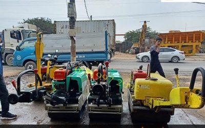 máy lu rung mini Nhật Bản