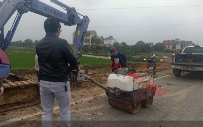 máy lu rung cầm tay cũ