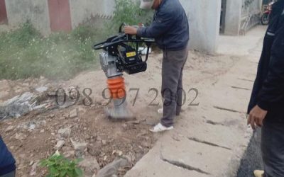 giá máy đầm nền nhà
