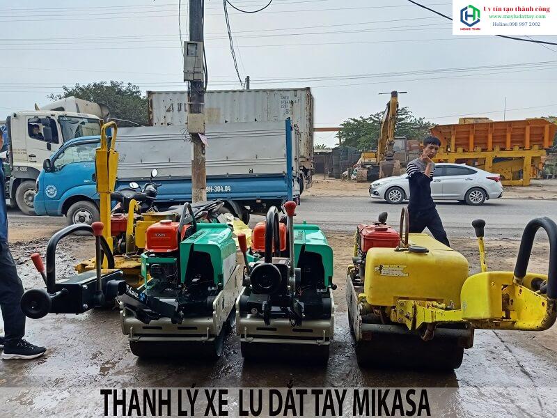 thanh lý xe lu dắt tay mikasa