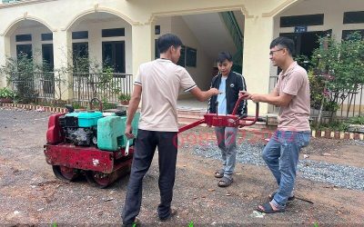 máy lu dắt tay tại Ninh Bình