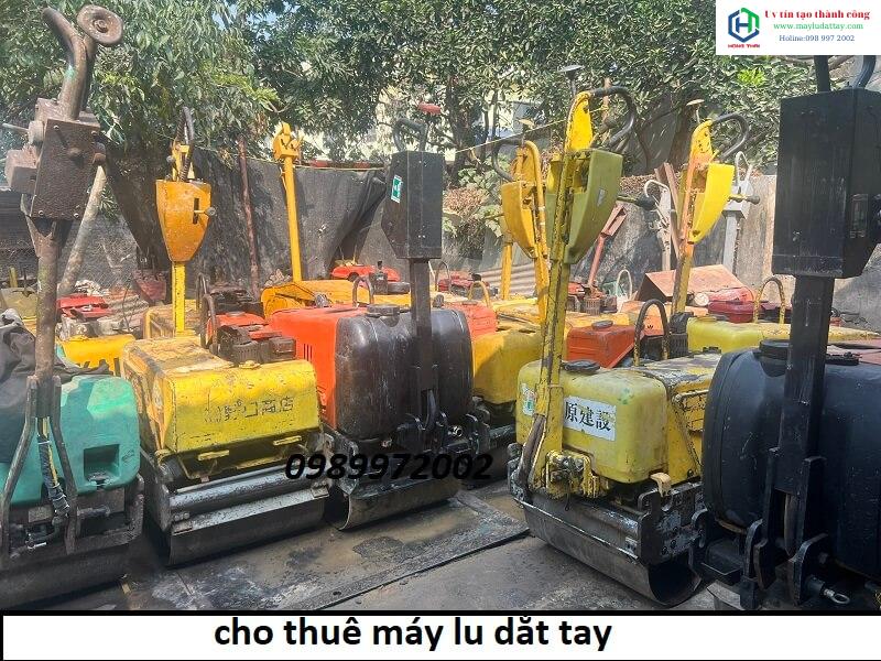cho thuê máy lu dắt tay