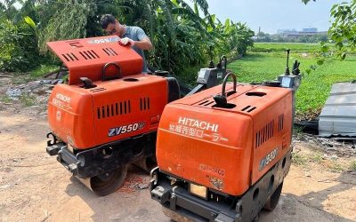 xe lu tay mini Hitachi